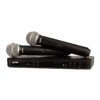 זוג מיקרופונים אלחוטיים SHURE BLX288E/PG58