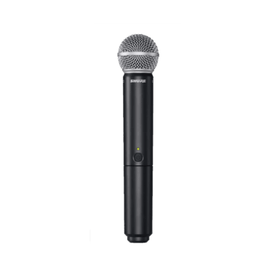 זוג מיקרופונים אלחוטיים SHURE BLX288E/SM58