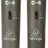 זוג מיקרופונים קונדנסר Behringer C4 הקלטת סטריאו בצורה מדויקת